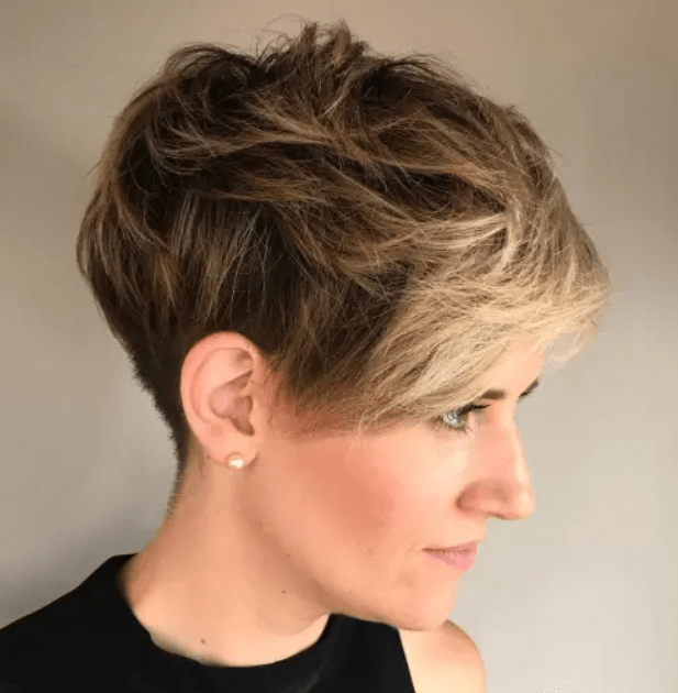 Tapered Pixie Cut